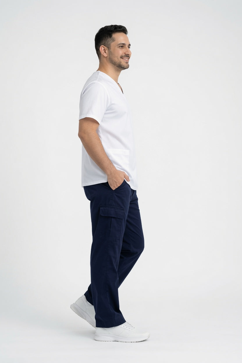Uniforme ATAP Caballero Cuello V, Bota Recta