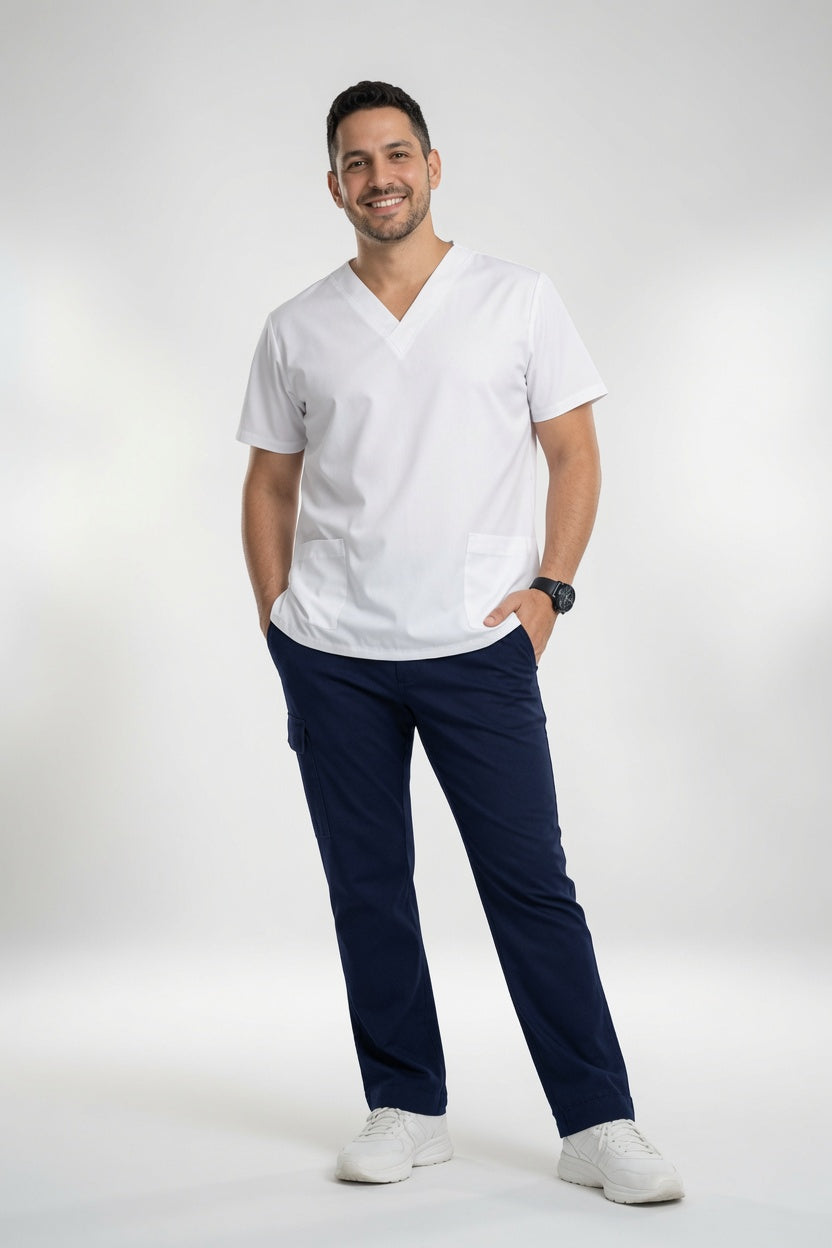 Uniforme ATAP Caballero Cuello V, Bota Recta