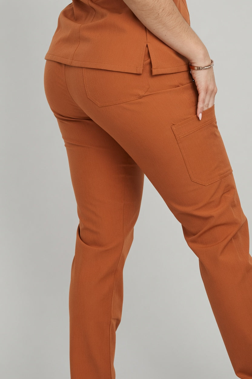 Set Terracota Antifluido Cuello V y Bota Recta